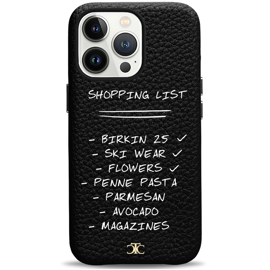 Shopping List Case - iPhone 13 Pro (8648065974618) (8652737347930)