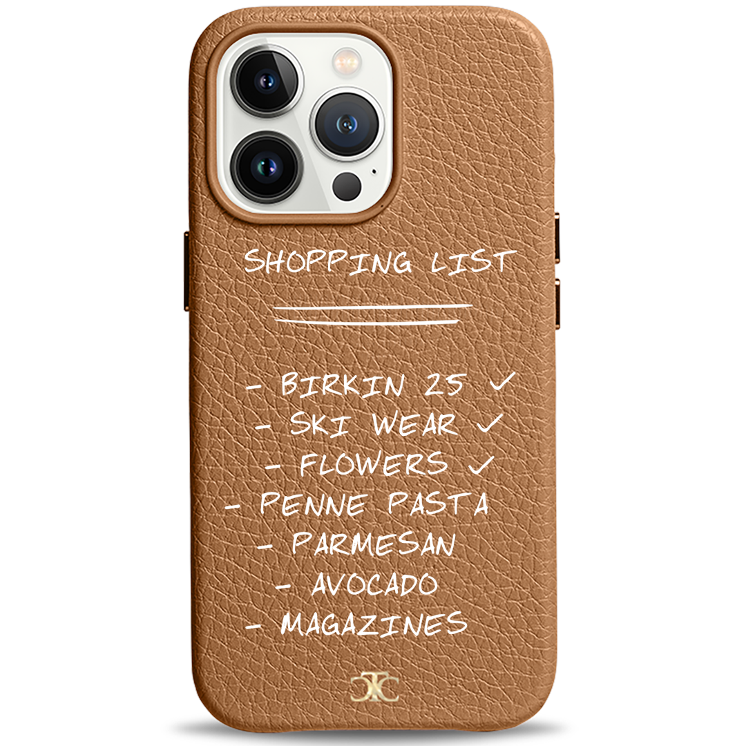 Shopping List Case - iPhone 13 Pro (8648065974618) (8652734824794)
