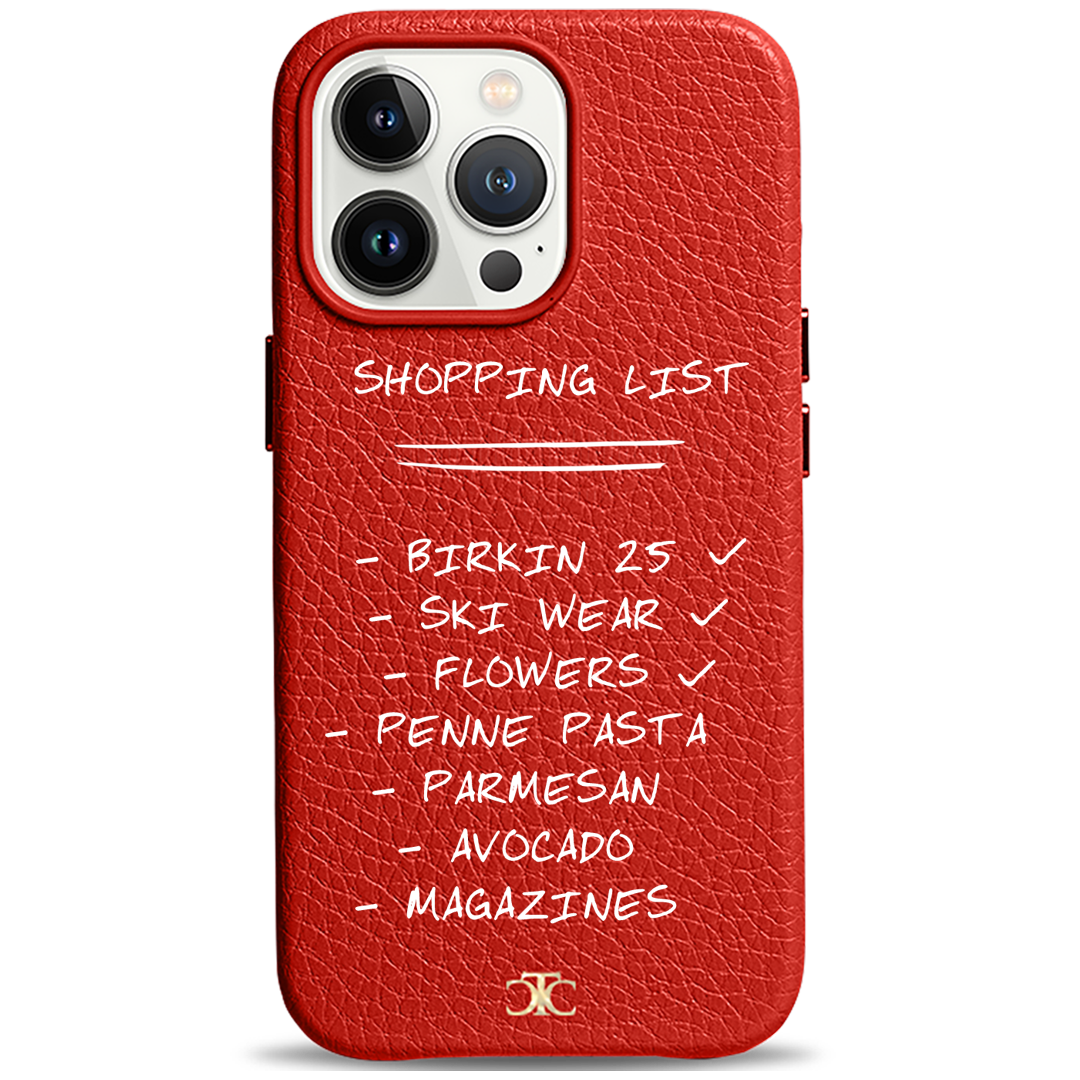 Shopping List Case - iPhone 13 Pro (8648065974618) (8652738265434)